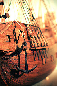 模型船-旅行帆船海海洋运动航海划船