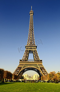 巴黎铁塔摄影照片_艾菲尔铁塔