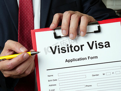 访客摄影照片_访客签证申请表。