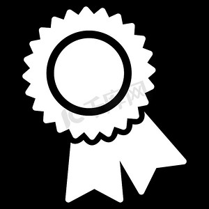认证成功摄影照片_来自竞争与成功双色图标集的认证图标