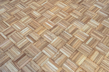 方形摄影照片_橡木方形拼花地板