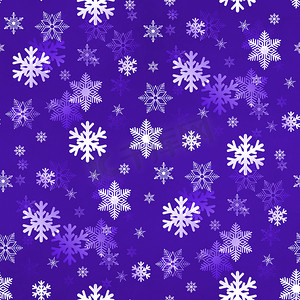 浅紫色雪花