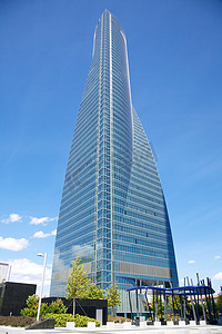 商业水晶摩天大楼