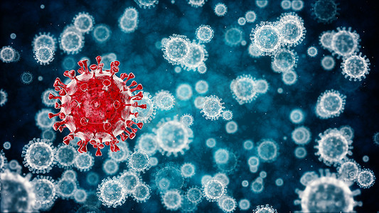 预防传染性疾病摄影照片_冠状病毒危险和公共卫生风险疾病和流感爆发
