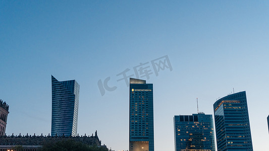 洲际酒店摄影照片_洲际酒店在华沙