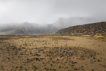 北岛摄影照片_Ngauruhoe 火山 (2291 米), 汤加里罗国家公园, 北岛