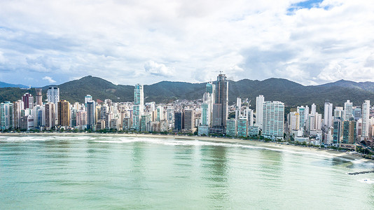 Balneario Camboriu，巴西圣卡塔琳娜州。 