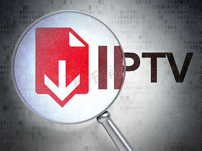 网络开发理念：下载和带光学玻璃的 IPTV