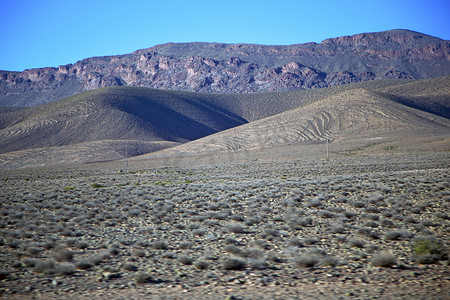 非洲山谷山阿特拉斯干地孤立