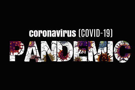 元宵海报横版摄影照片_COVID-19冠状病毒预防和检疫概念海报