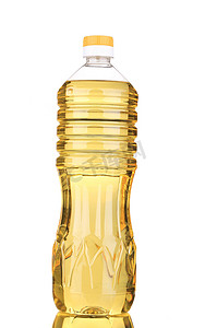 一瓶葵花籽油。