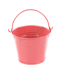 浅粉色桶。