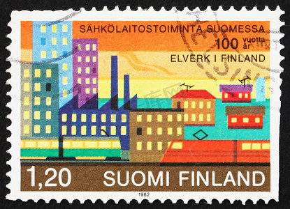 芬兰 1982 年电能邮票