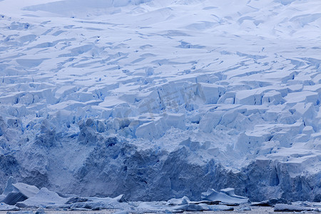 南极洲景观-冰川