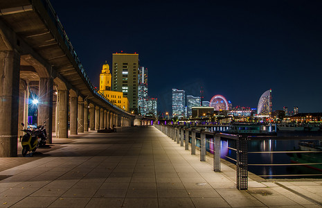 日本横滨港未来湾
