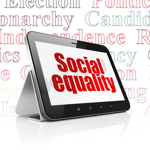 政治概念： 平板电脑与社会平等展出