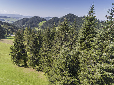 po摄影照片_从 Pieniny 到 Czorsztyn 湖和塔特拉山的全景 — Po