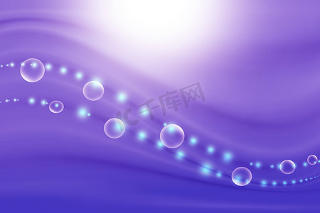 曲线紫色摄影照片_紫色和蓝色抽象曲线背景