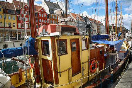 Nyhavn（新港）在丹麦哥本哈根