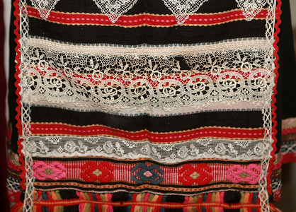 保加利亚服饰的真实民俗风格细节