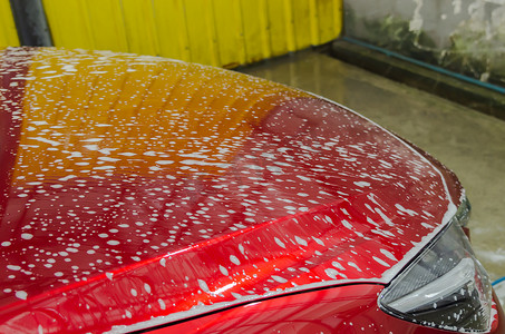 洗车泡沫