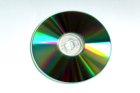 电脑背面摄影照片_CD光盘（背面）