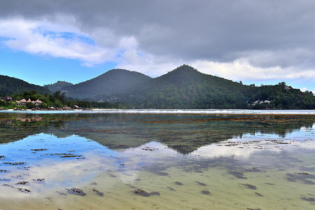 印象旅游摄影照片_塞舌尔热带景观的美丽印象