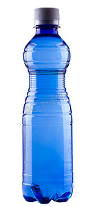 蓝色瓶子里的水