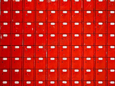 红色邮箱