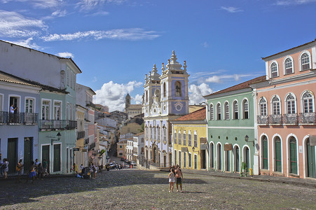 南美摄影照片_萨尔瓦多巴伊亚州，巴西，南美洲