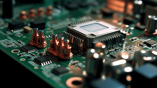 芯片科技制造CPU电路板