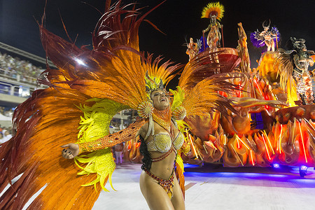 助威里约摄影照片_巴西 - 里约热内卢 - 狂欢节