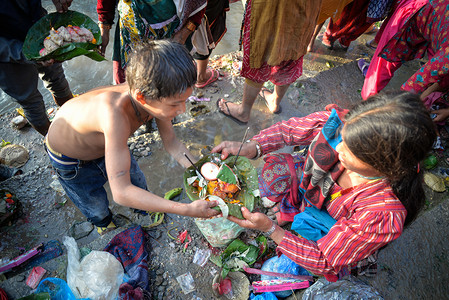 尼泊尔 - 贫困 - 父亲节