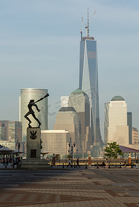 卡廷纪念馆在泽西城建造世界贸易中心