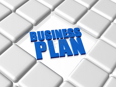 商业计划书-蓝色概念