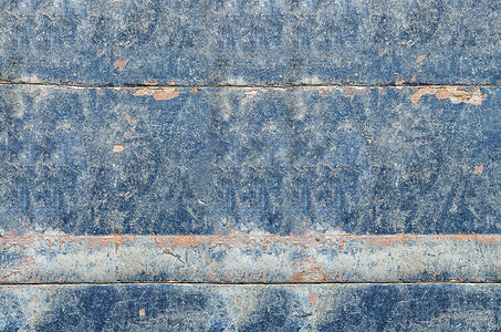 油漆剥落的旧木板的背景。