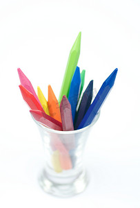 彩虹色铅笔