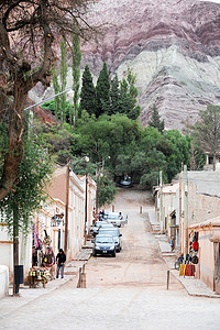 阿根廷的 Purmamarca 村