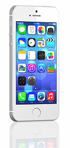 银色 iPhone 5s