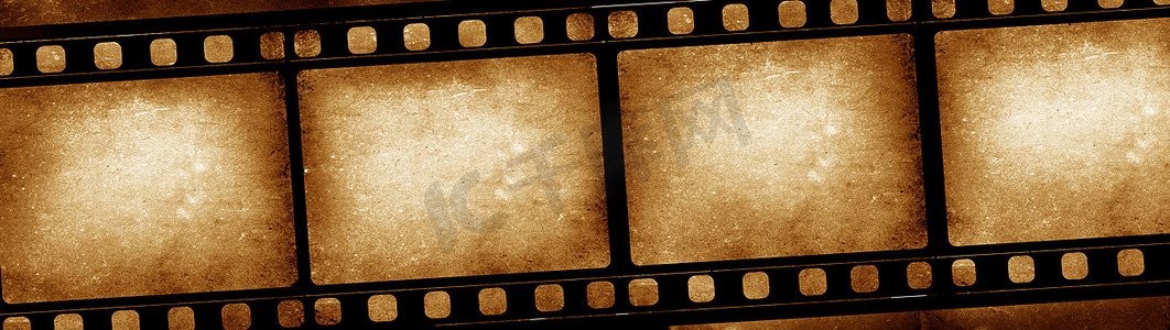童话电影海报摄影照片_老 35 毫米电影胶卷