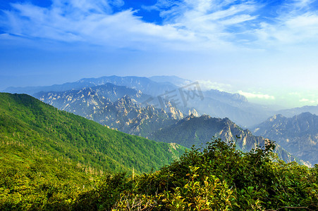 雪岳山国家公园，韩国最好的山。