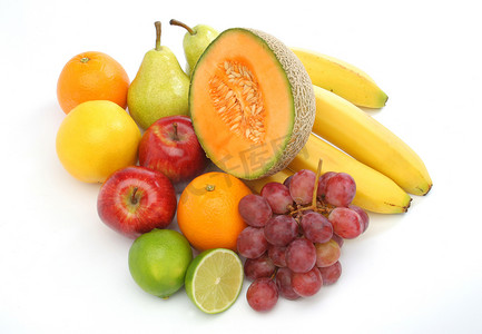 五颜六色的新鲜水果