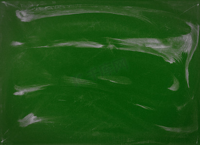 绿色黑板。纹理背景。