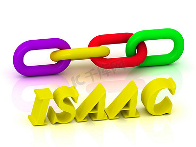 ISAAC-亮黄色字母的名称和家族