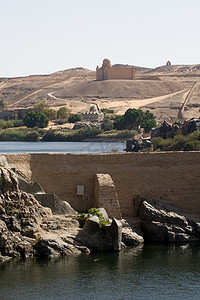 埃及阿斯旺附近的尼罗河