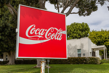 可口可乐饮料标志和标志