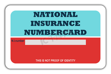 国民保险号码卡