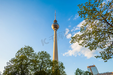 电视塔（TV Tower），柏林亚历山大广场