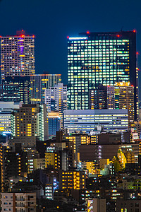 市民中心摄影照片_从文京市民中心展望台看到的东京夜景