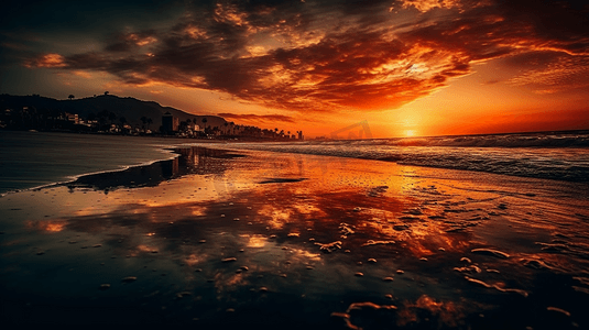 日落在黑海的美丽日落金海日落海上日落海日落背景惊人的海日落日落海图片日落海